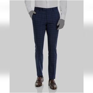 The Savile Row Company Plaid Men's 36 Waist Dress Pants Office Career